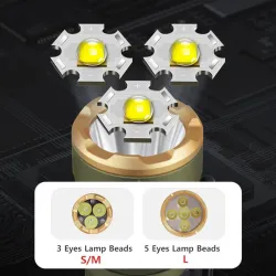 NATUREHIKE Ultra jasna lampa kempingowa LED - akumulatorowa i wodoodporna